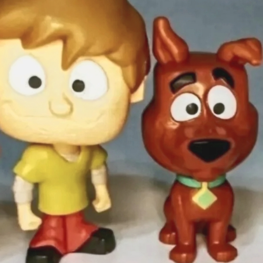 Scooby Doo and Shaggy Bobblehead McDonald's Happy Meal Toys - SEE VIDEO